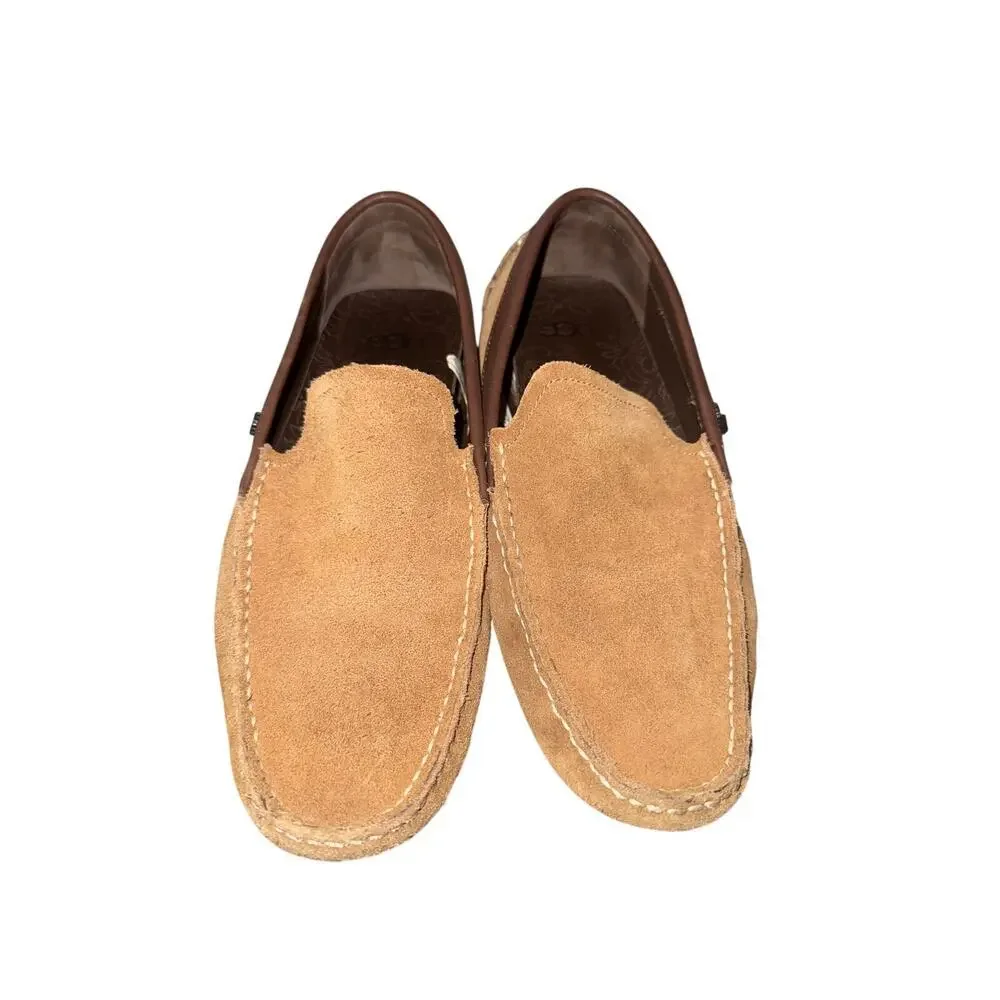 UGG Australian Bel-Air Venetian Loafer Suede Slip-On Driver dress‎ Shoes Size 8